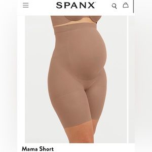 Spanx Mama Short Shapewear Size D in Cafe Au Lait